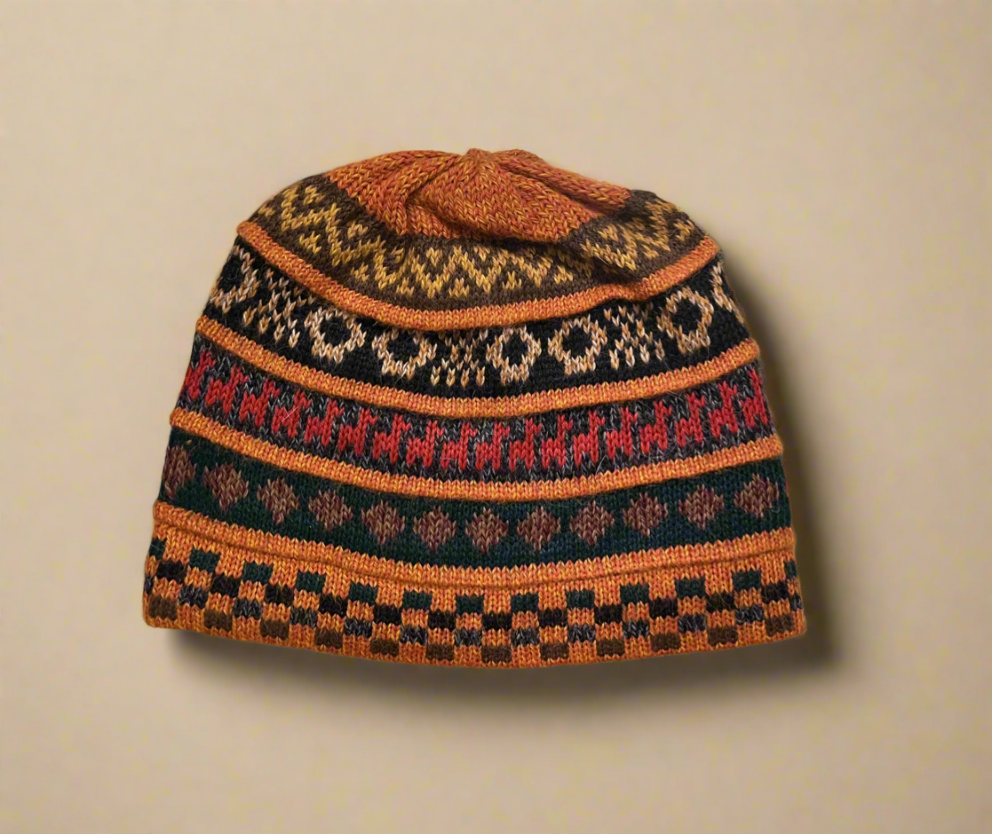 Gorro de bebé alpaca