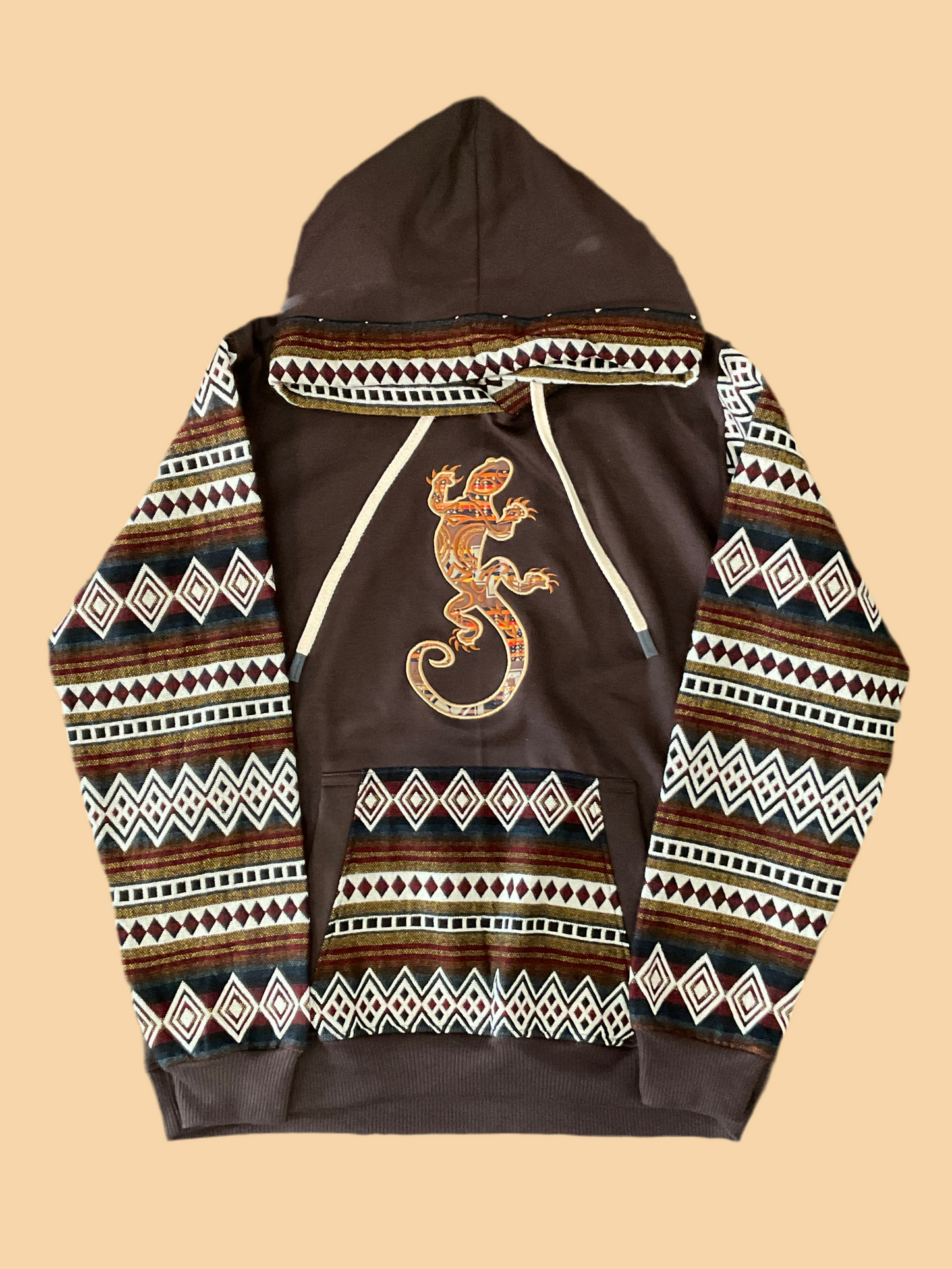 Unisex Native Hoodie w/ Andean Accents