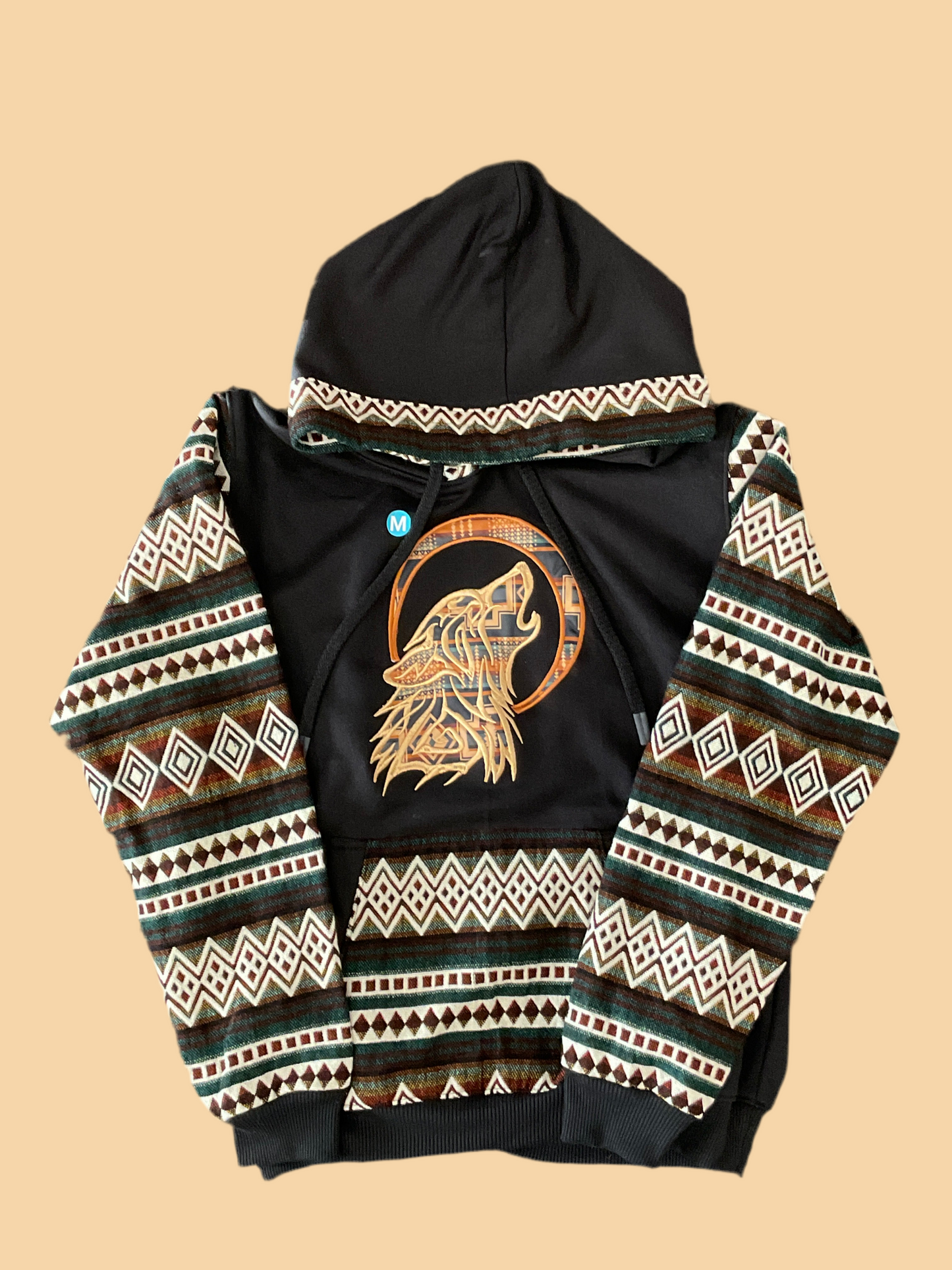 Unisex Native Hoodie w/ Andean Accents