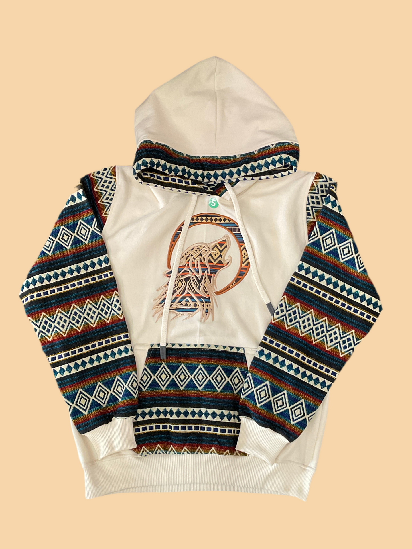 Unisex Native Hoodie w/ Andean Accents