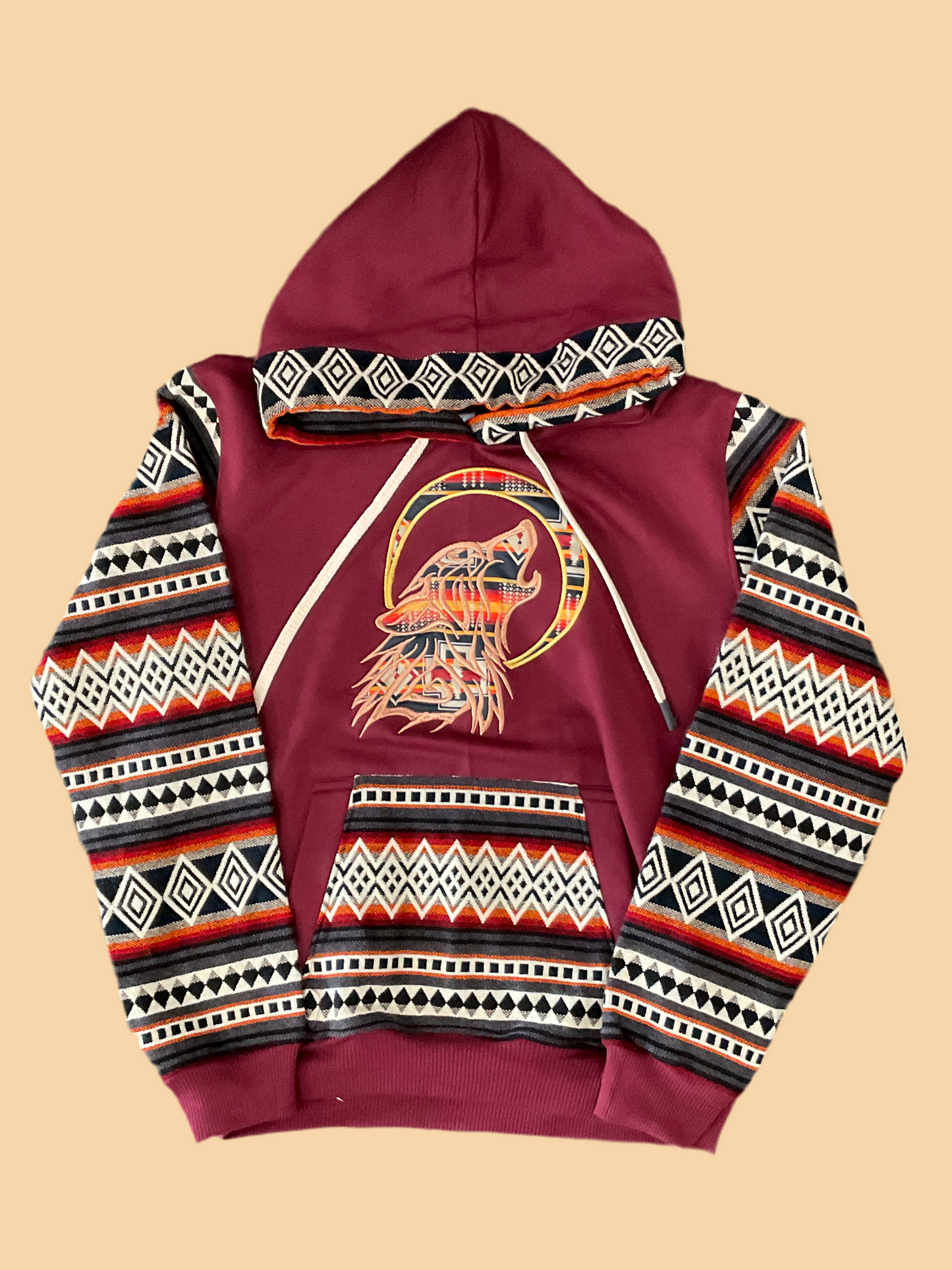 Unisex Native Hoodie w/ Andean Accents