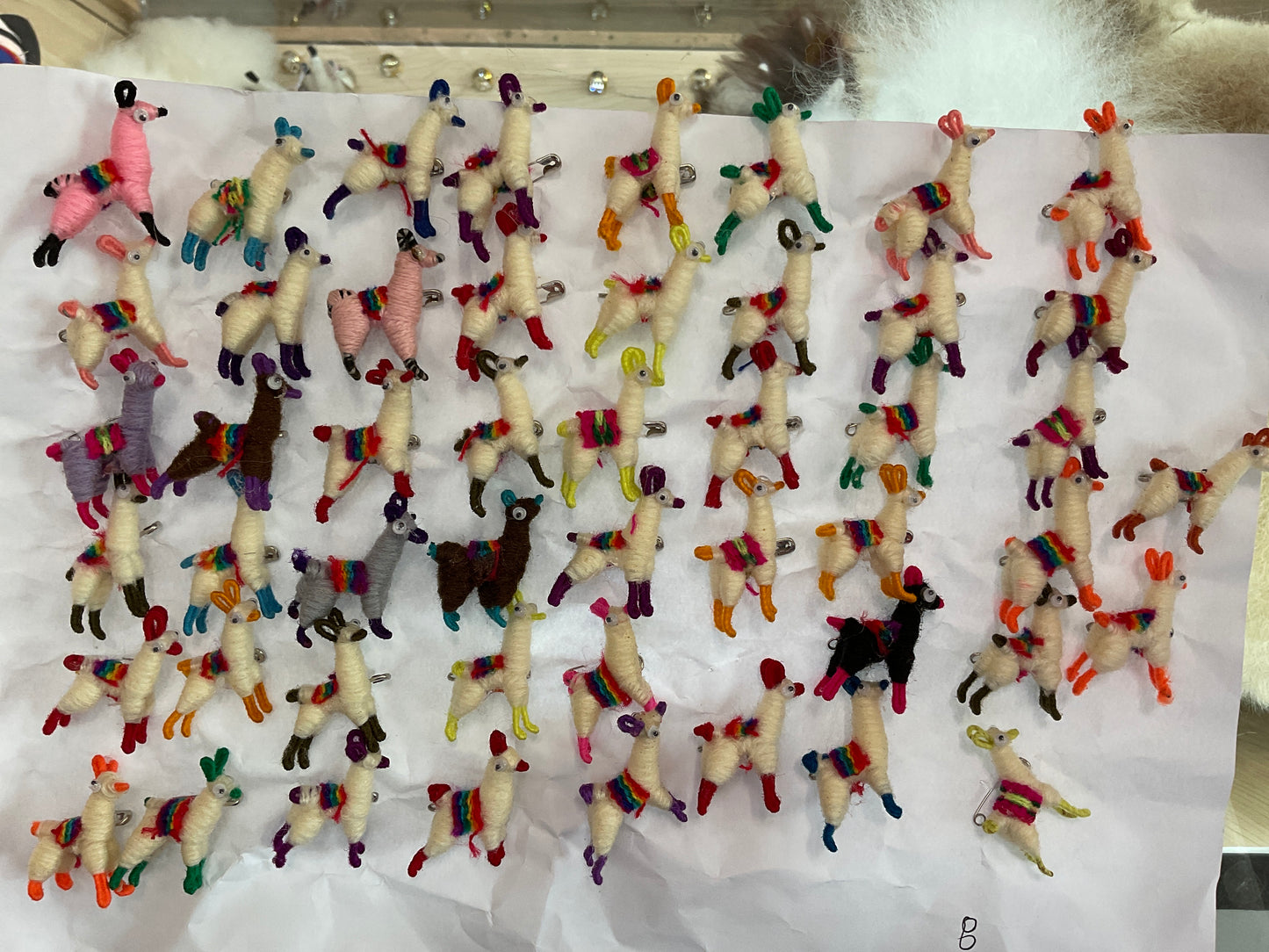 Handmade Pin - Llama