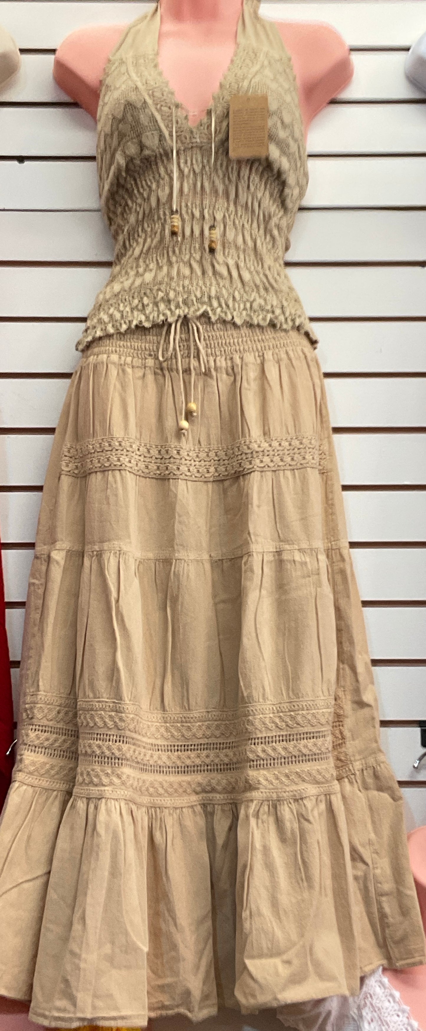 Long Skirt Set 2 Pieces