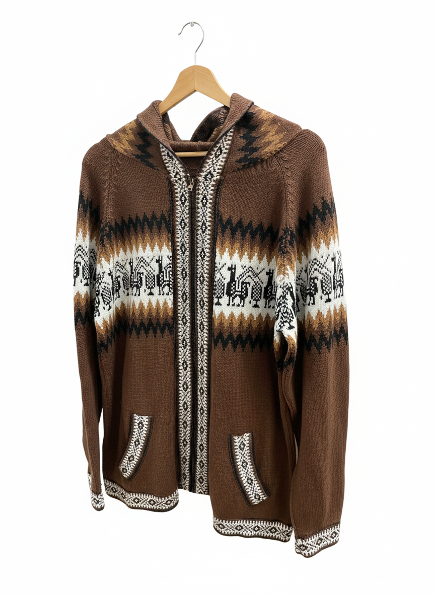 Suéter con cremallera para adultos