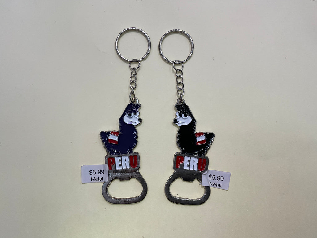 Peruvian Metal Keychains