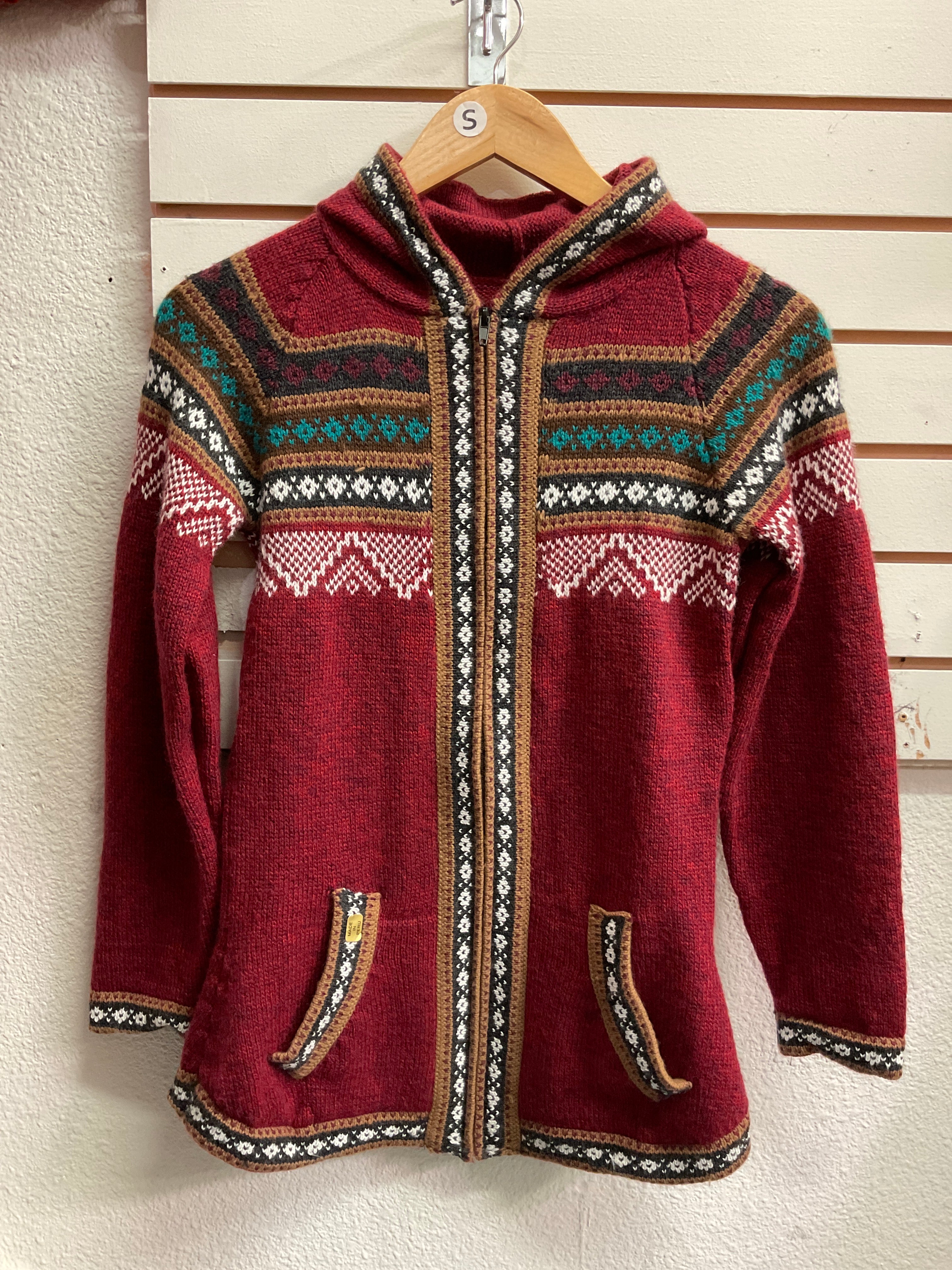 ANDES Zip-Up Sweater Uni-Sex