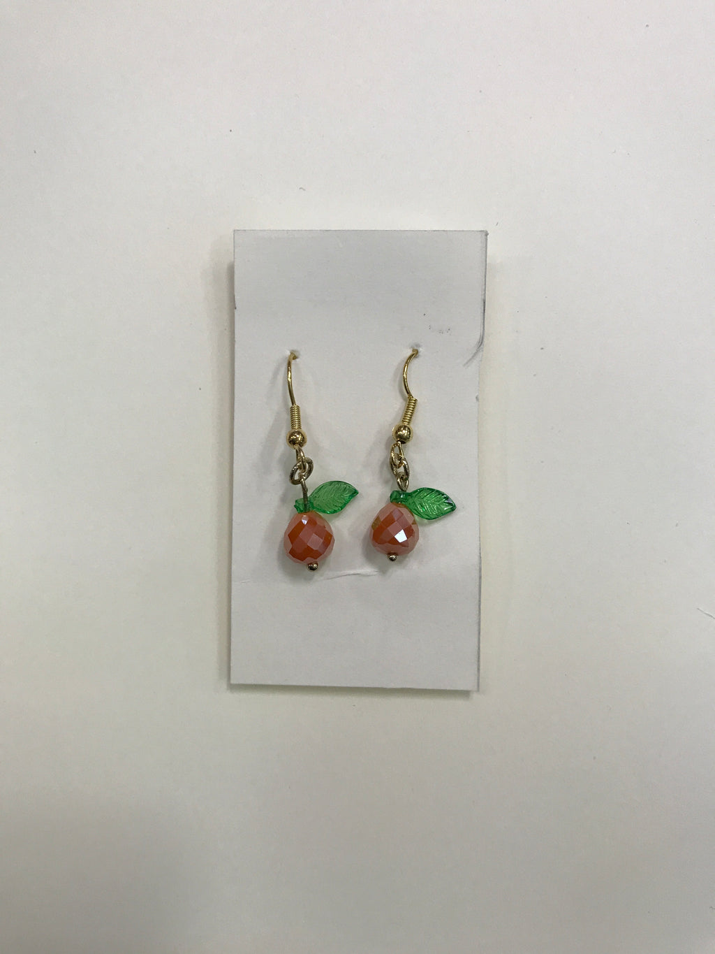 Mini Peach Earrings