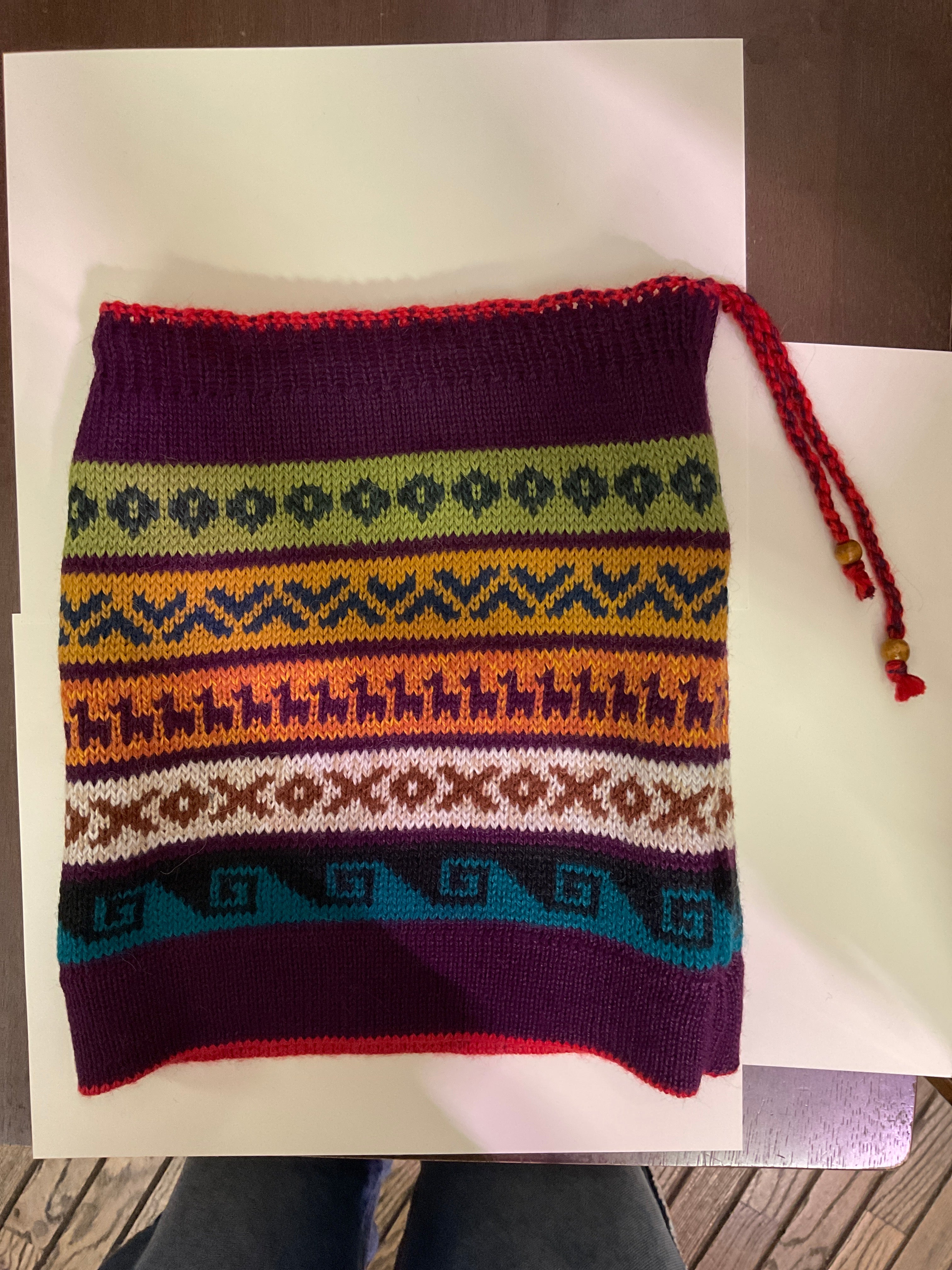 3-in-1 Baby Alpaca Neck Gaiter, Beanie, & Face Cover – Handmade in Peru