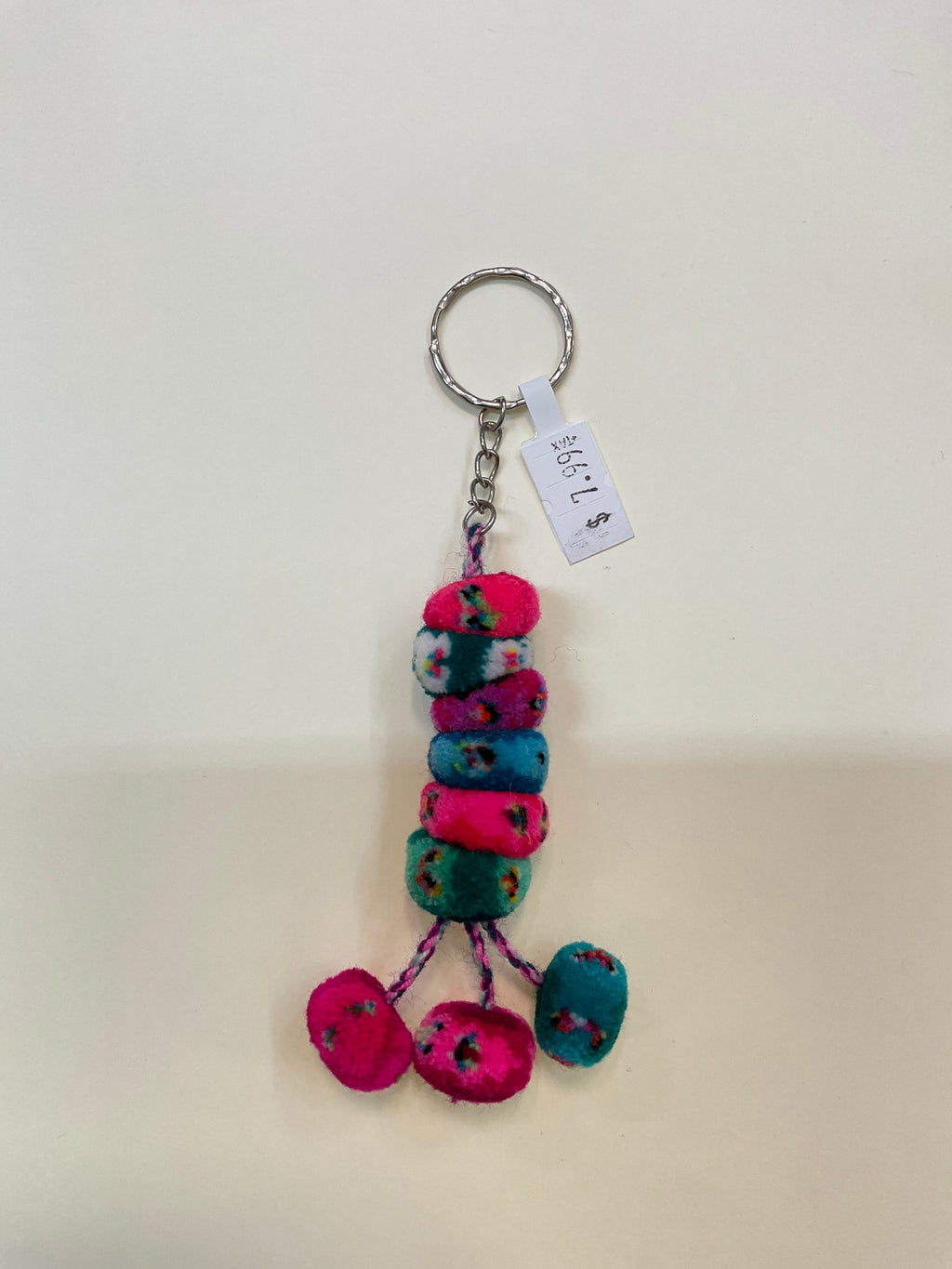Pompom keychain