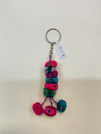 Pompom keychain