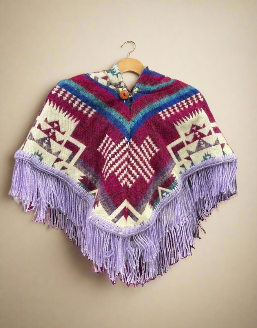 Poncho Nazca para niños
