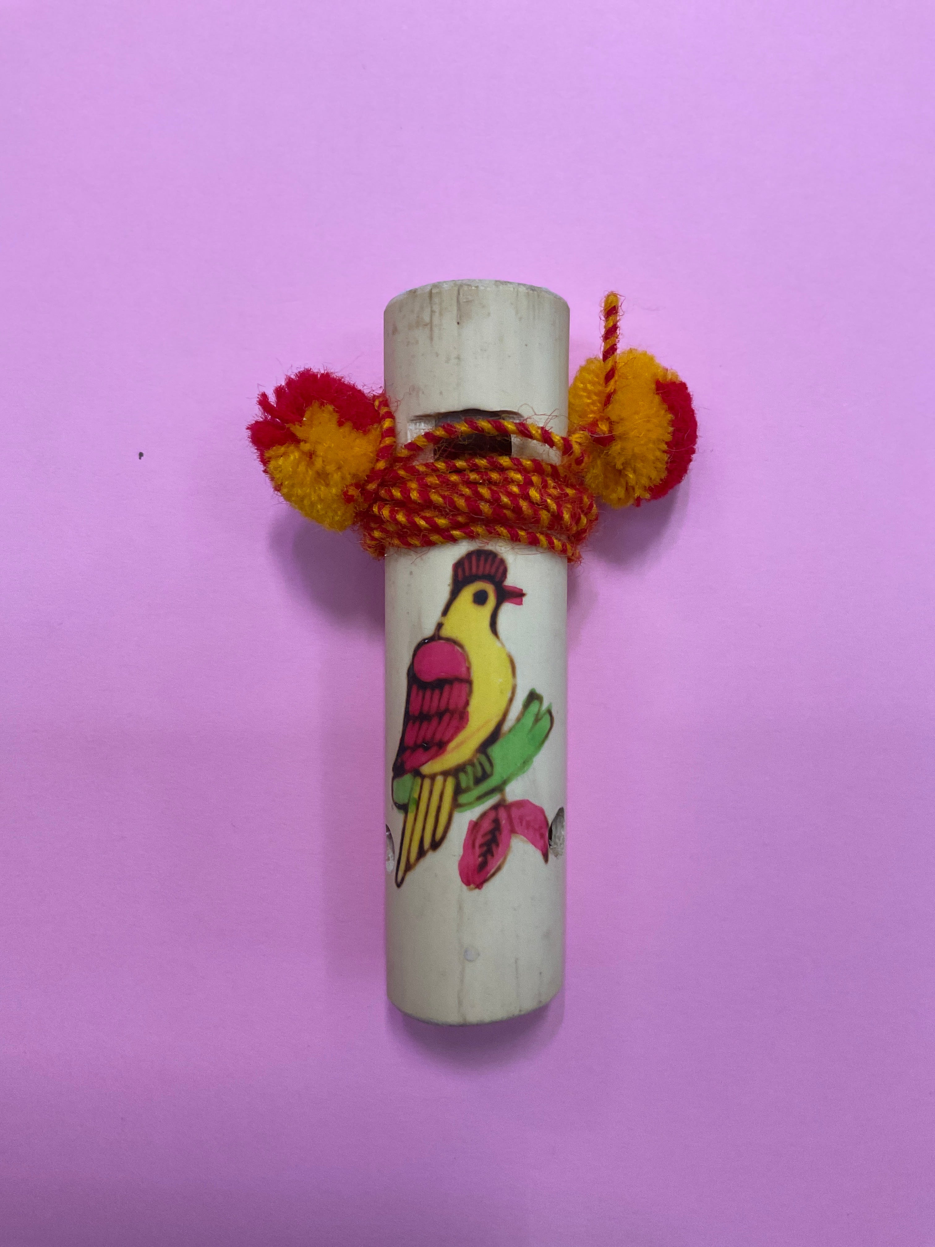 Bamboo Flute with Cord