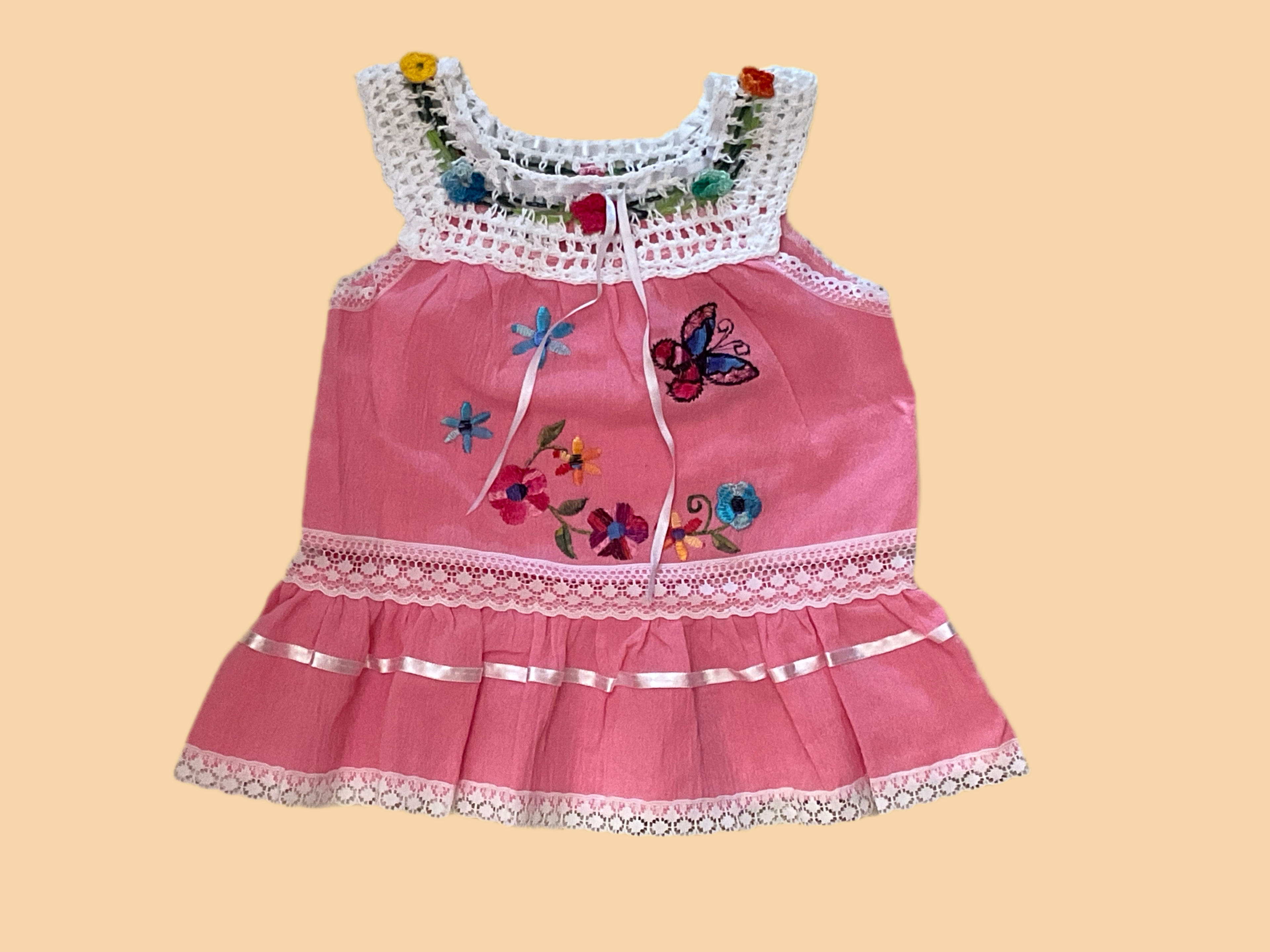 Hand Embroidered Children Dress