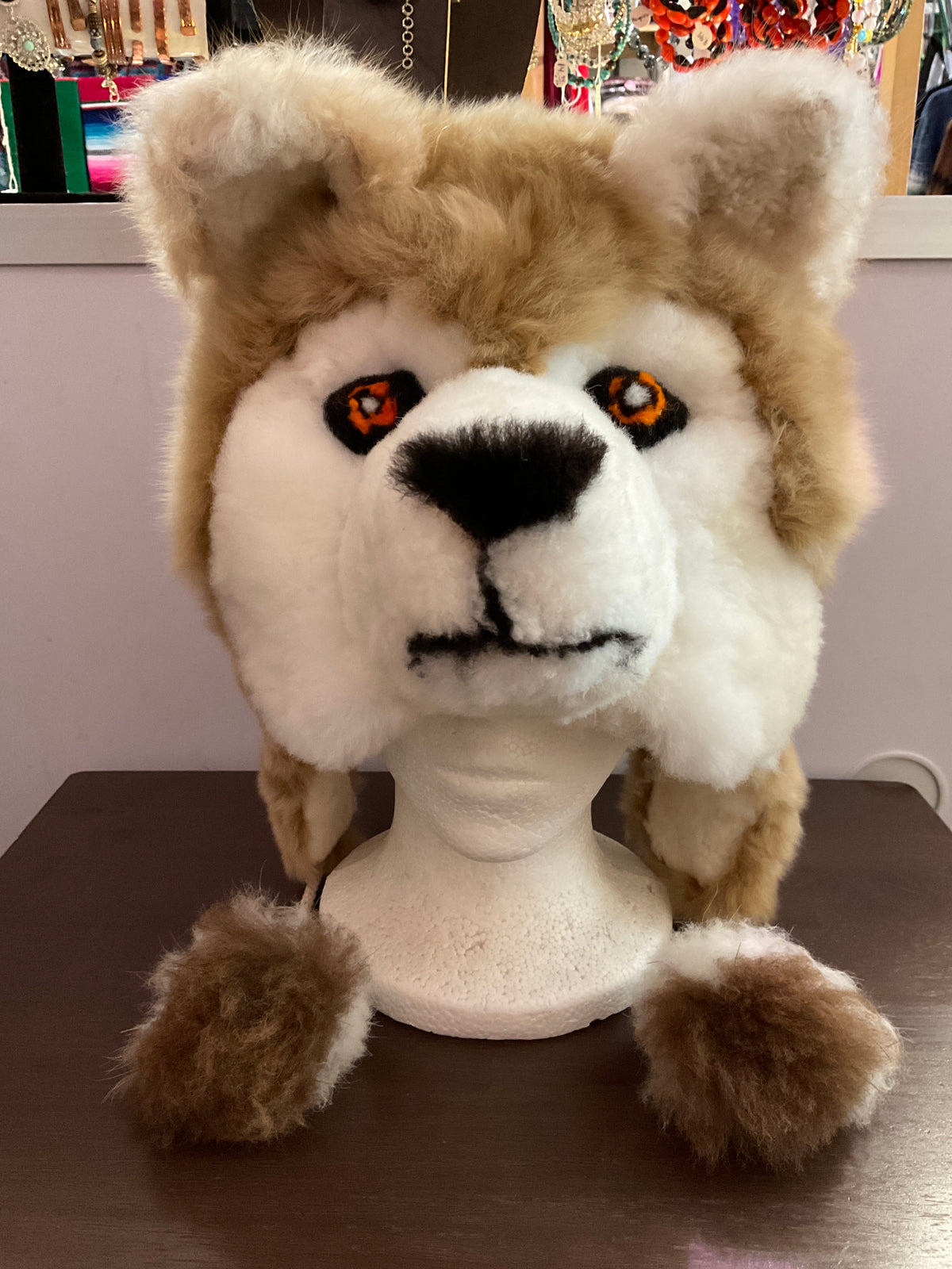 Alpaca Fibre Hat Animal Head – Peruvian Crafts display picture 3