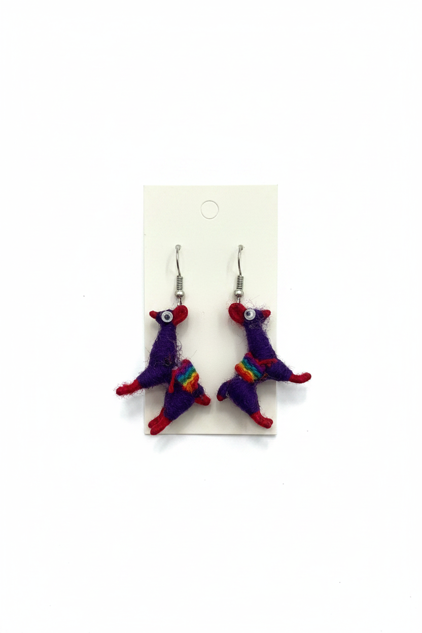 Pendientes de llama