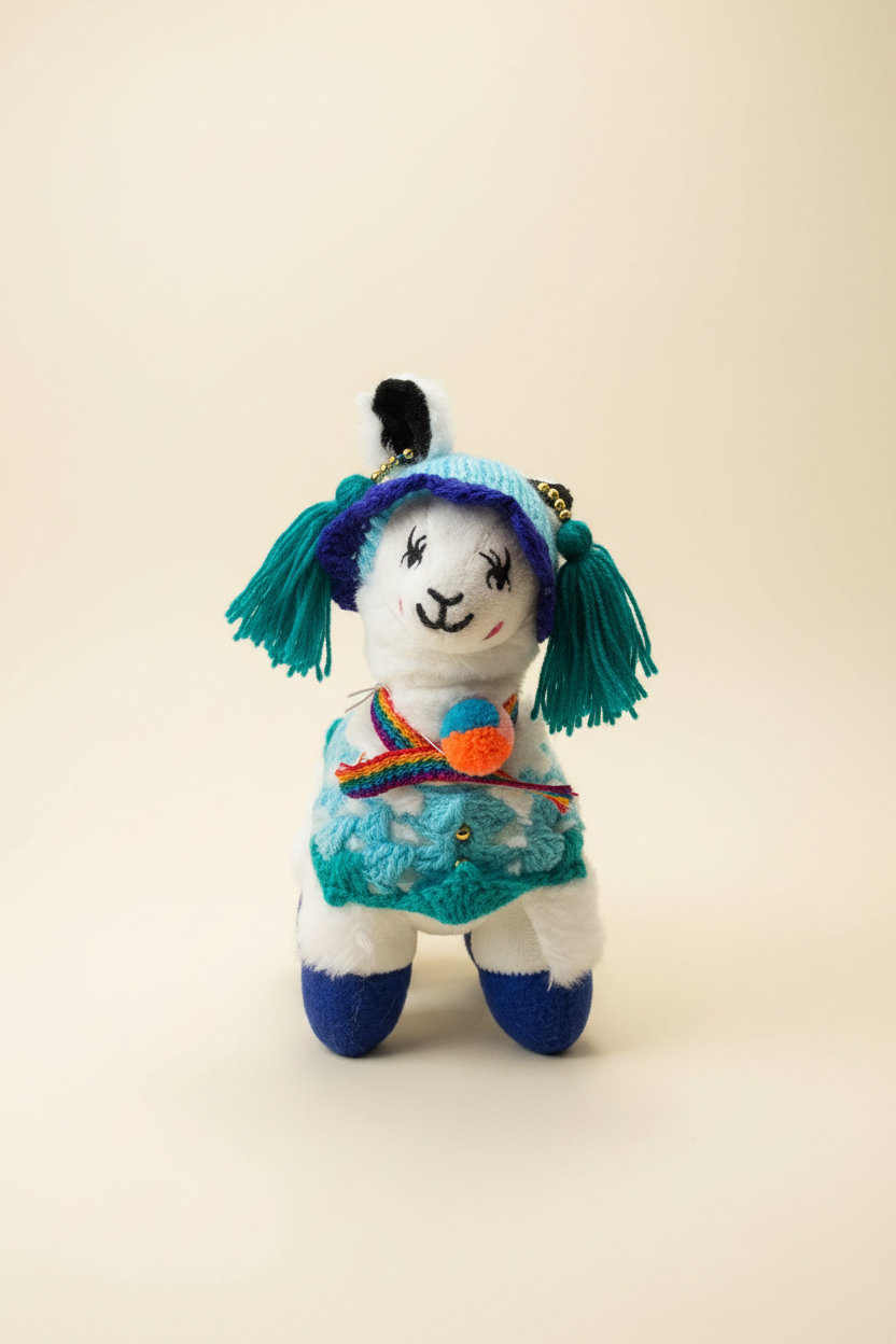 Wayki - Handmade Llama Plushie 10 cm