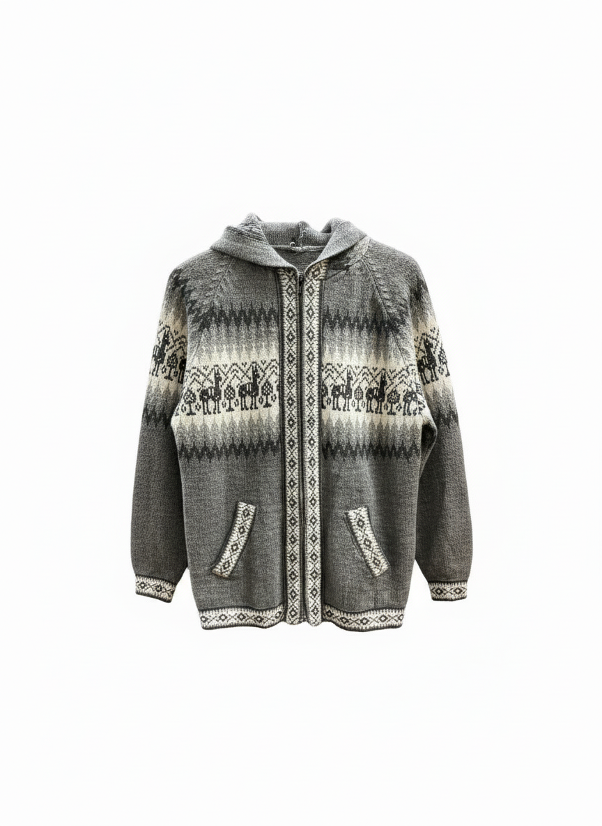 Suéter con cremallera para adultos