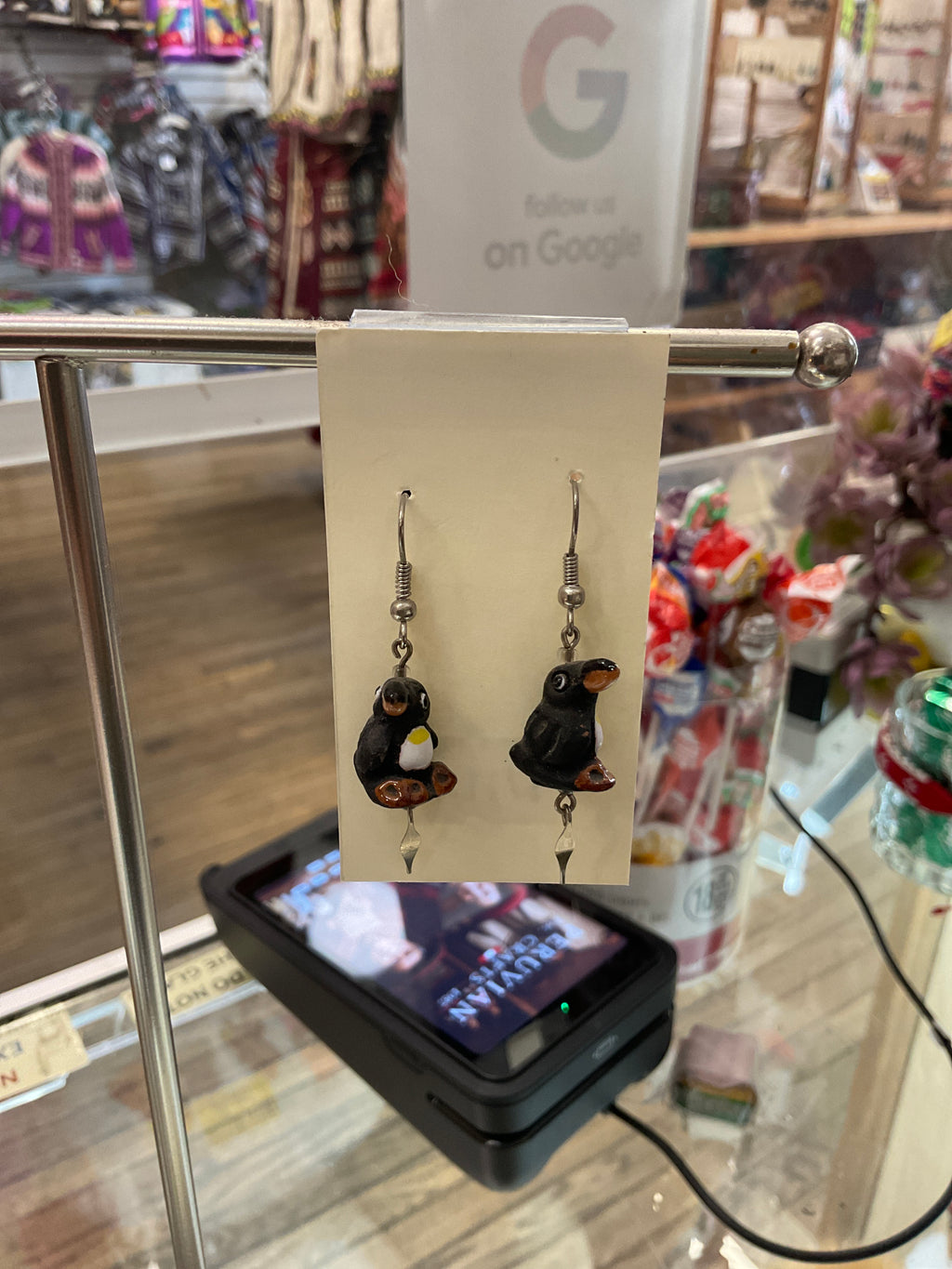 Mini Ceramic Animal Earrings