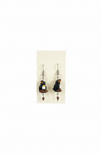 Mini Ceramic Animal Earrings