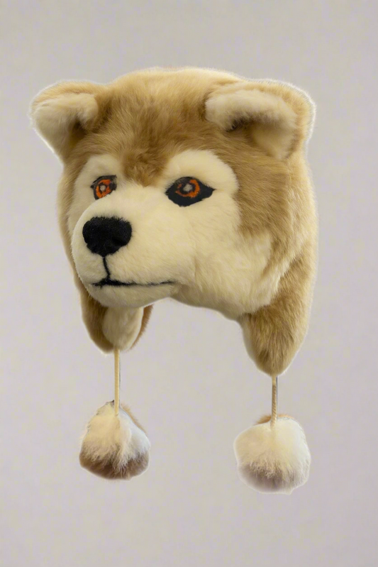 Alpaca Fur Husky Hat