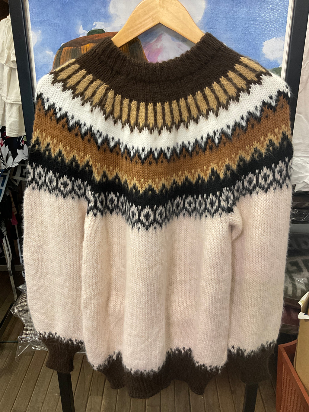 Alpaca Apilada Sweater