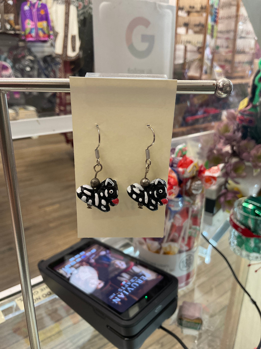 Mini Ceramic Animal Earrings