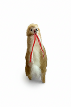 Handmade Vicuña Figurine – Alpaca Fur Andean Keepsake