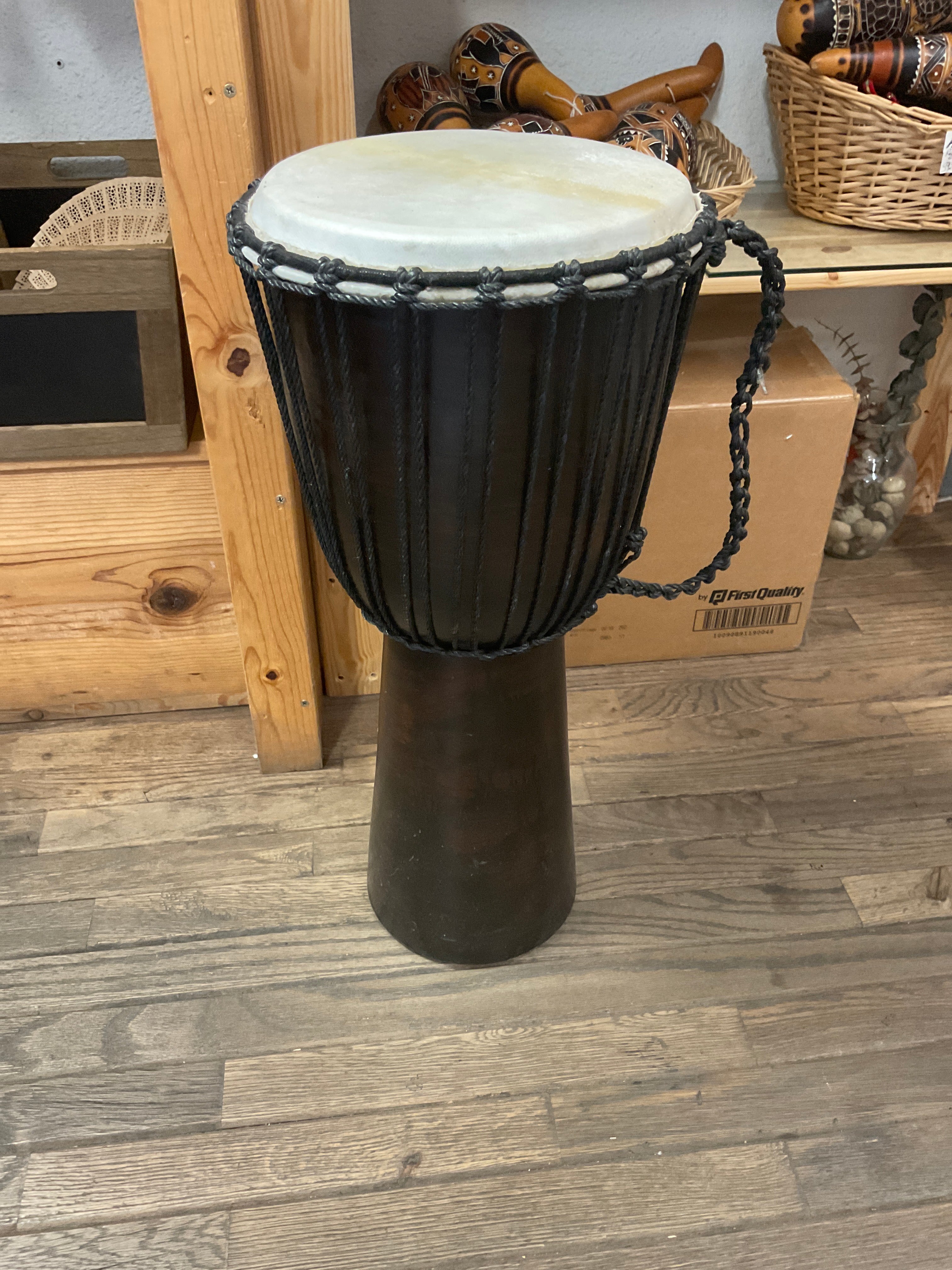 Handmade Peruvian Djembe Drum
