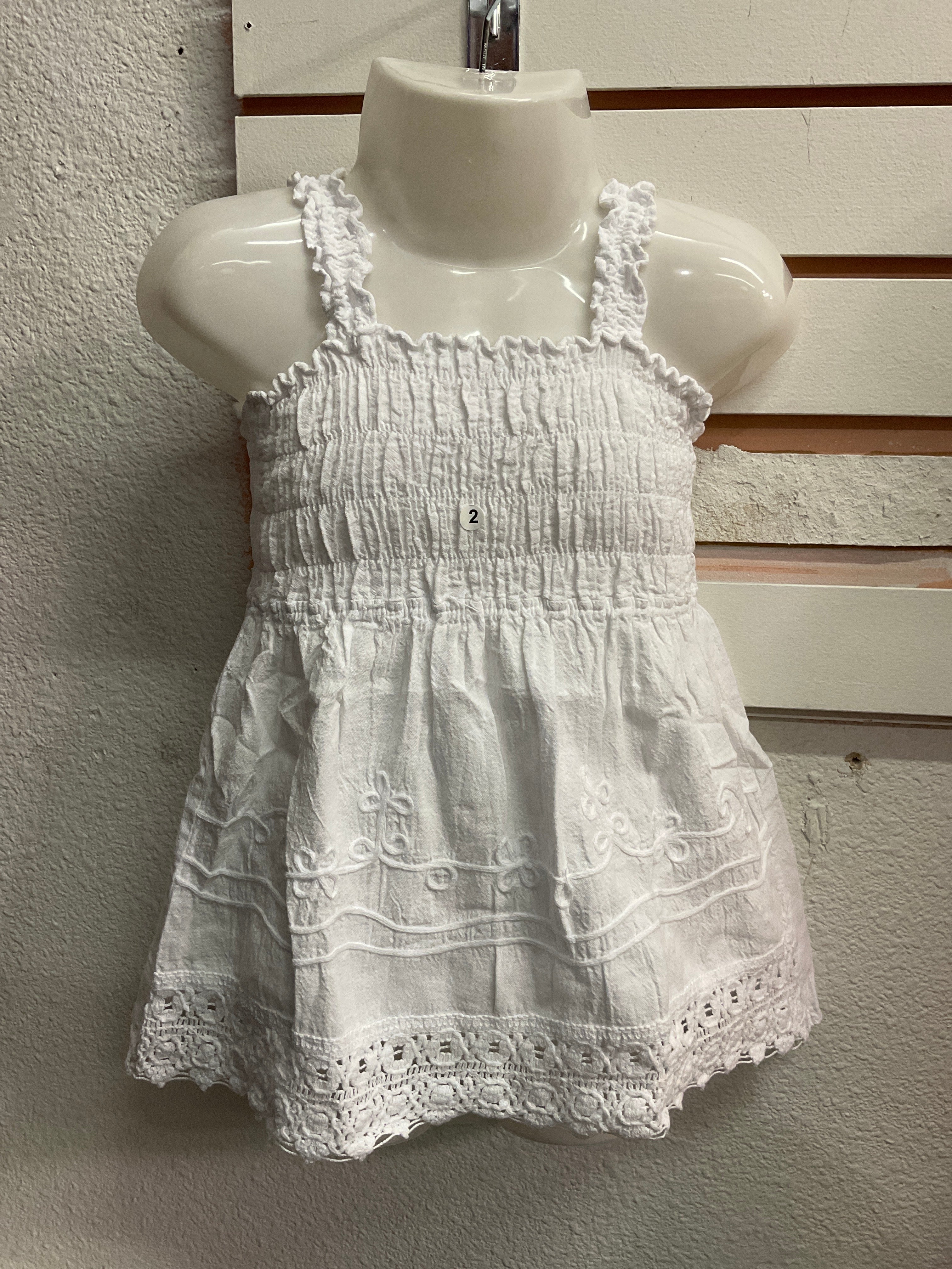 Vestido Niña Arrunchada