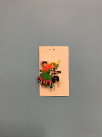 Handmade Andean Couple Worry Doll Pins