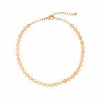 Gold Tone Coin Chocker