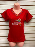 Camiseta I Heart Perú - Mujer