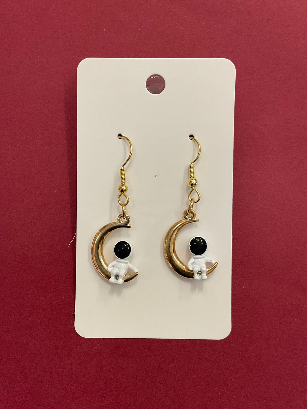 Astronaut Dangle Earrings