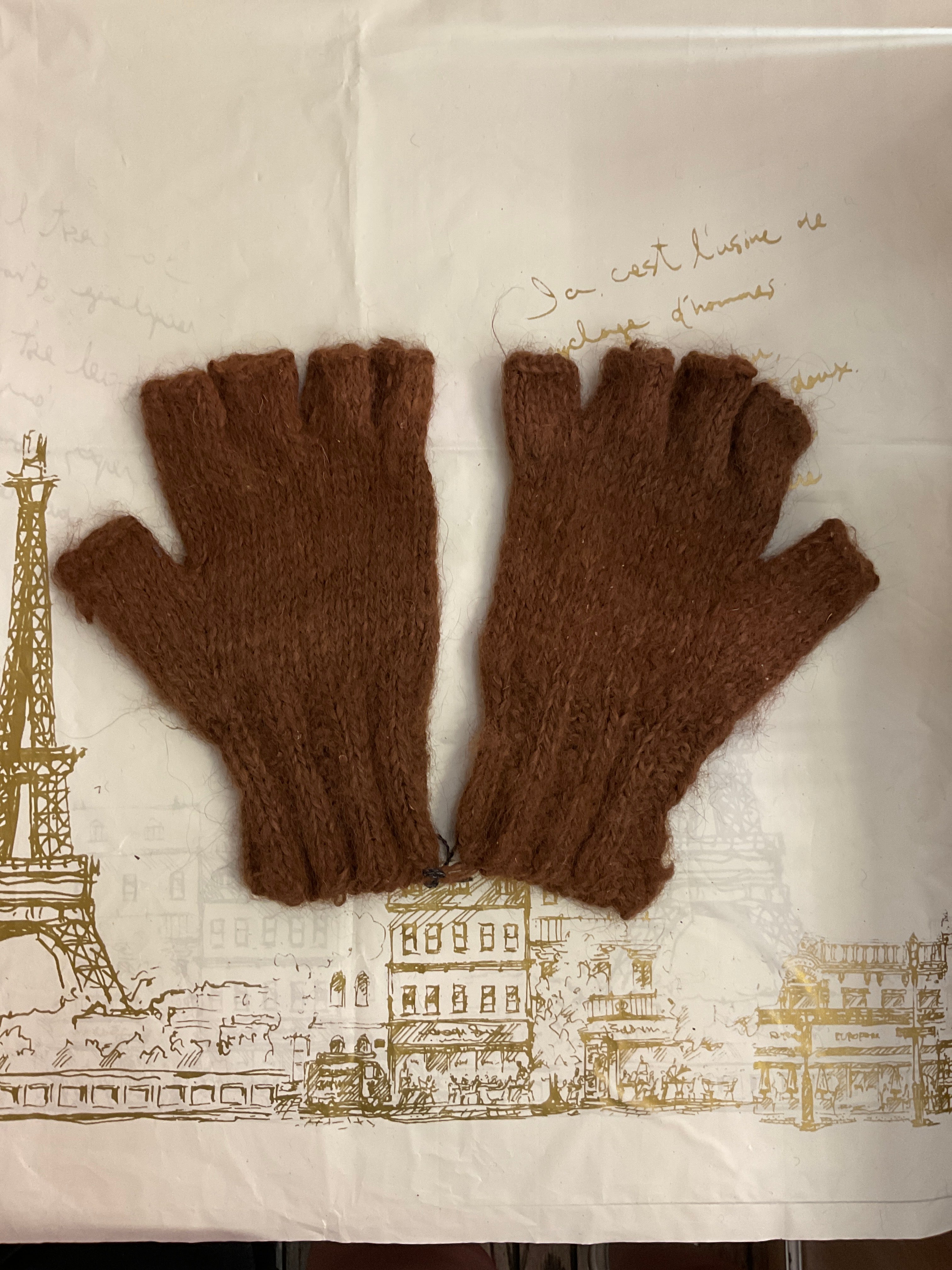 Guantes de alpaca