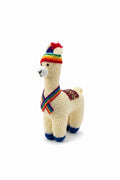 Peluche de llama de ganchillo hecho a mano – Juguete de peluche andino peruano