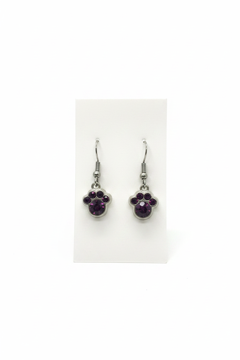 Paw Print Earrings