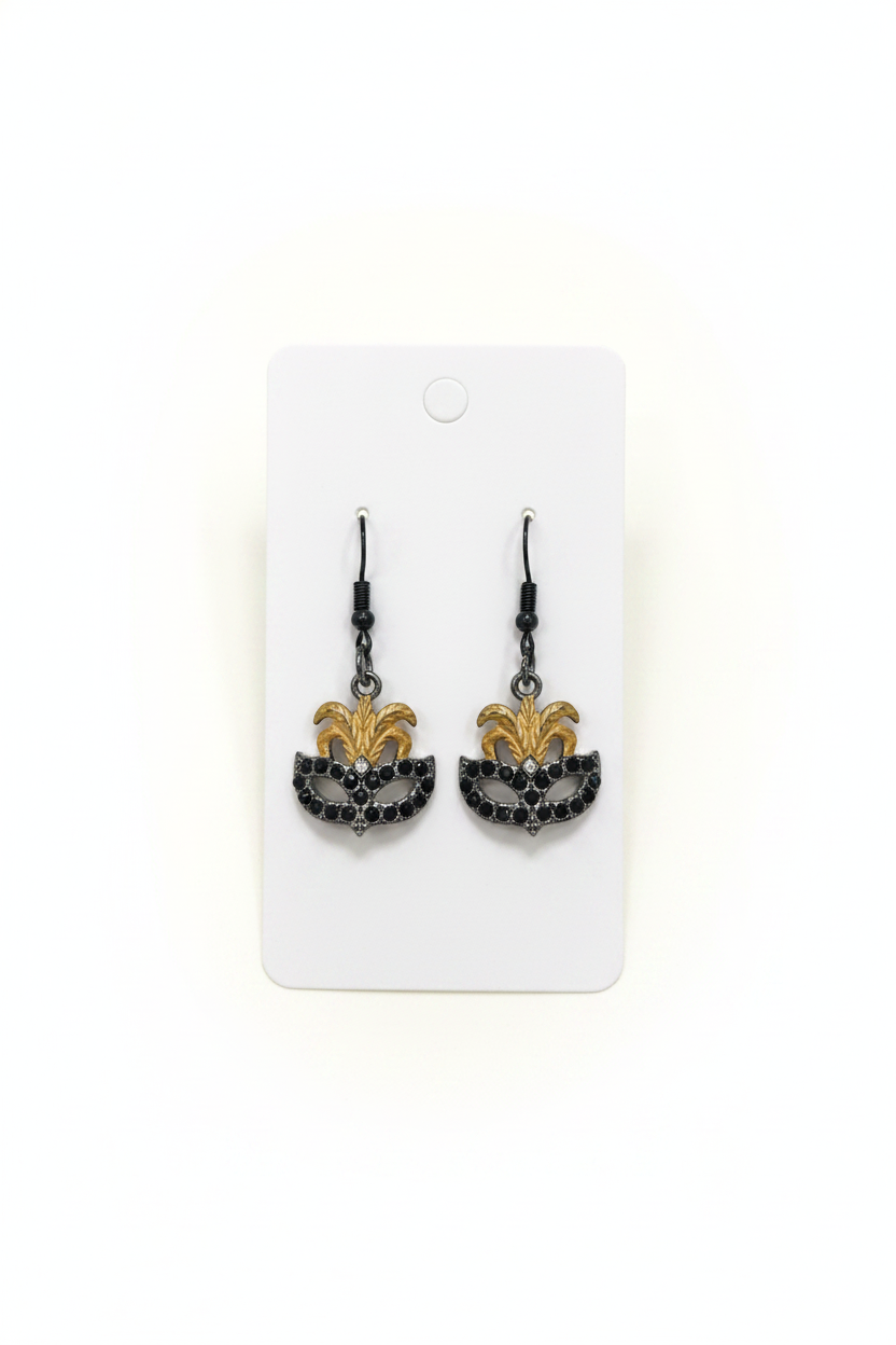Theater Mask Earrings