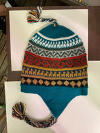 Baby Alpaca Reversible Chullo Hats – Peruvian Andean Earflap Beanies