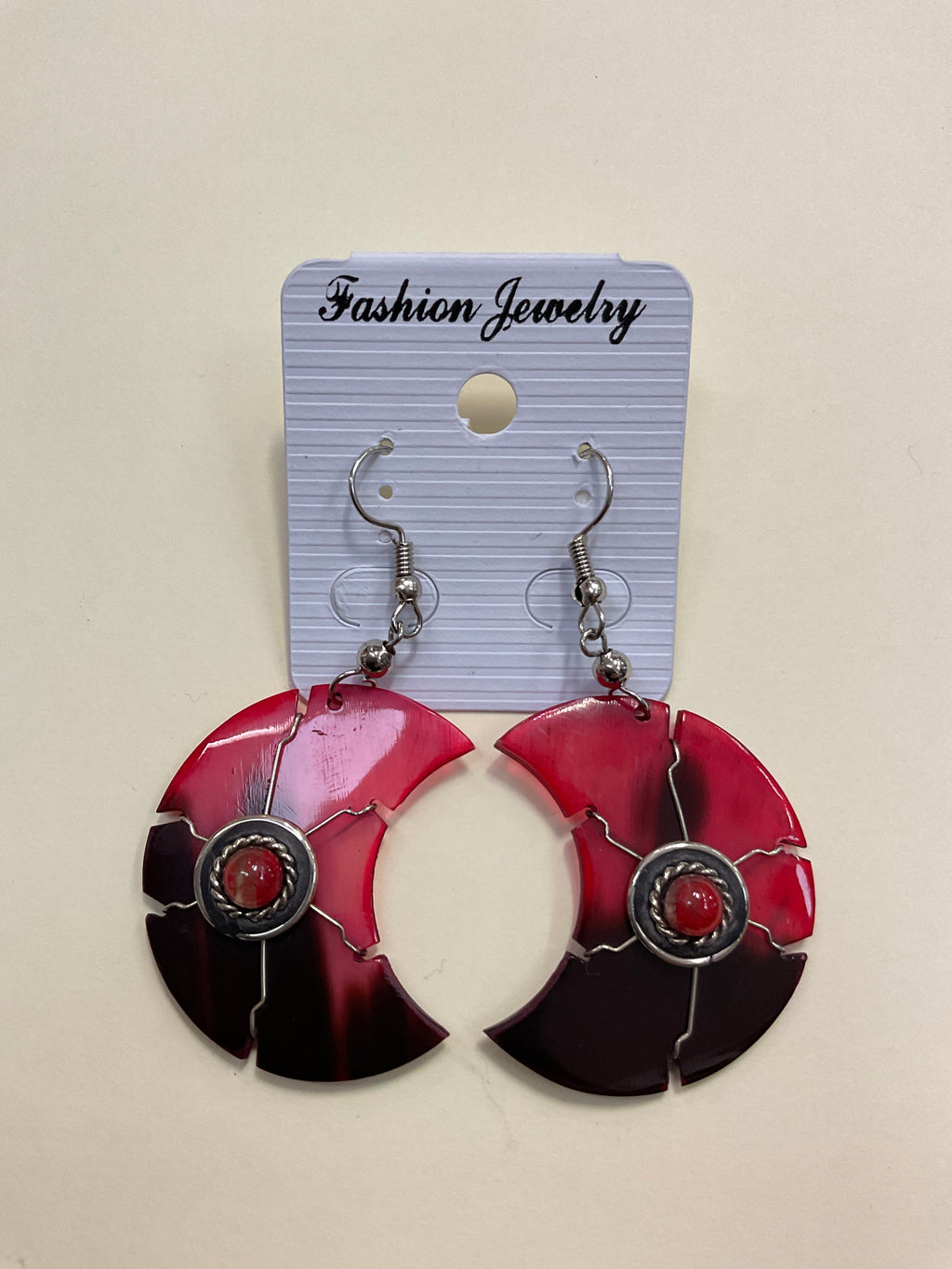 Cuerno con Pendientes Turquesa