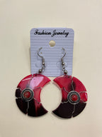 Cuerno con Pendientes Turquesa