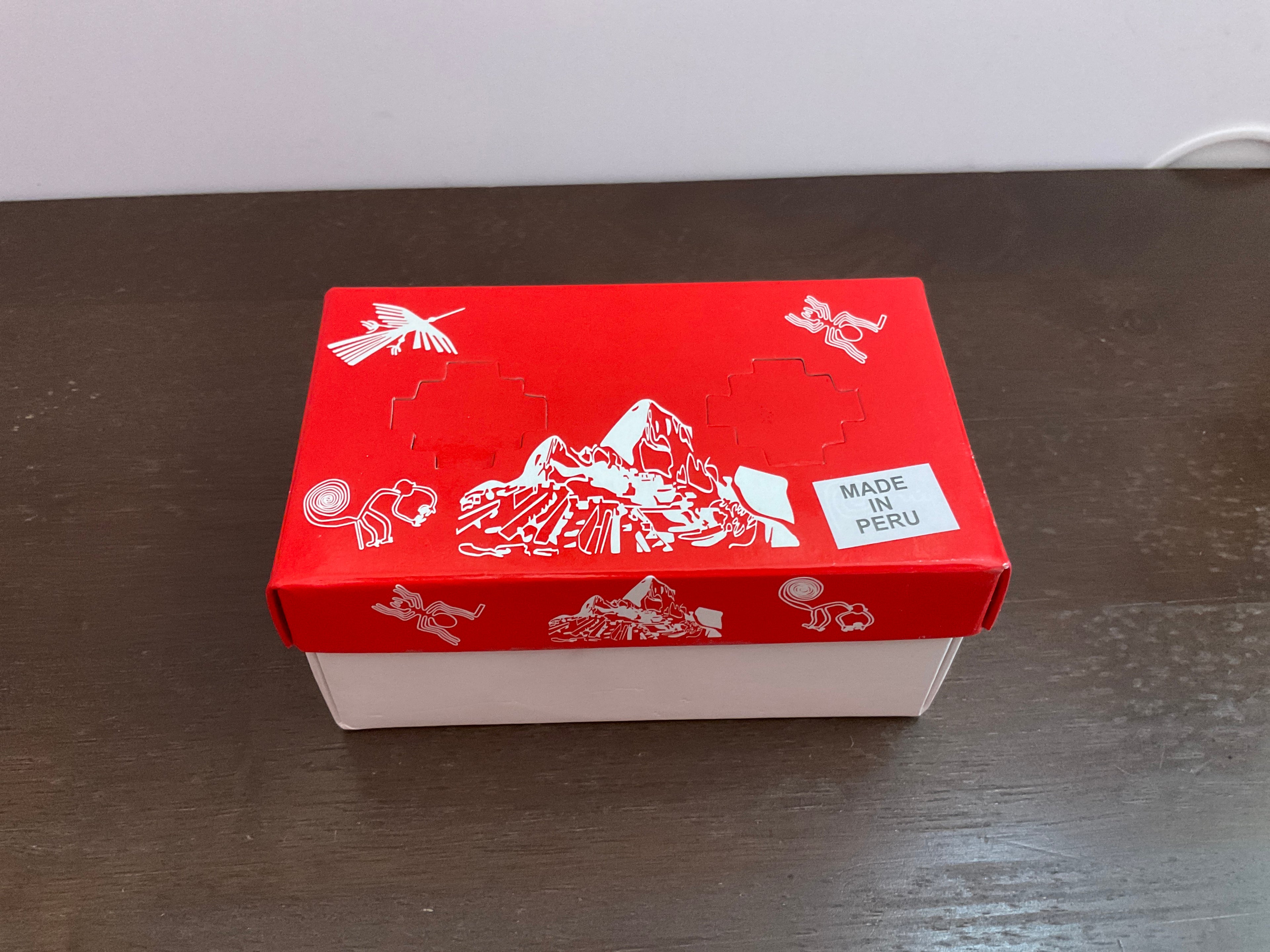 Perú Square with Rounded Edges Shot Glass