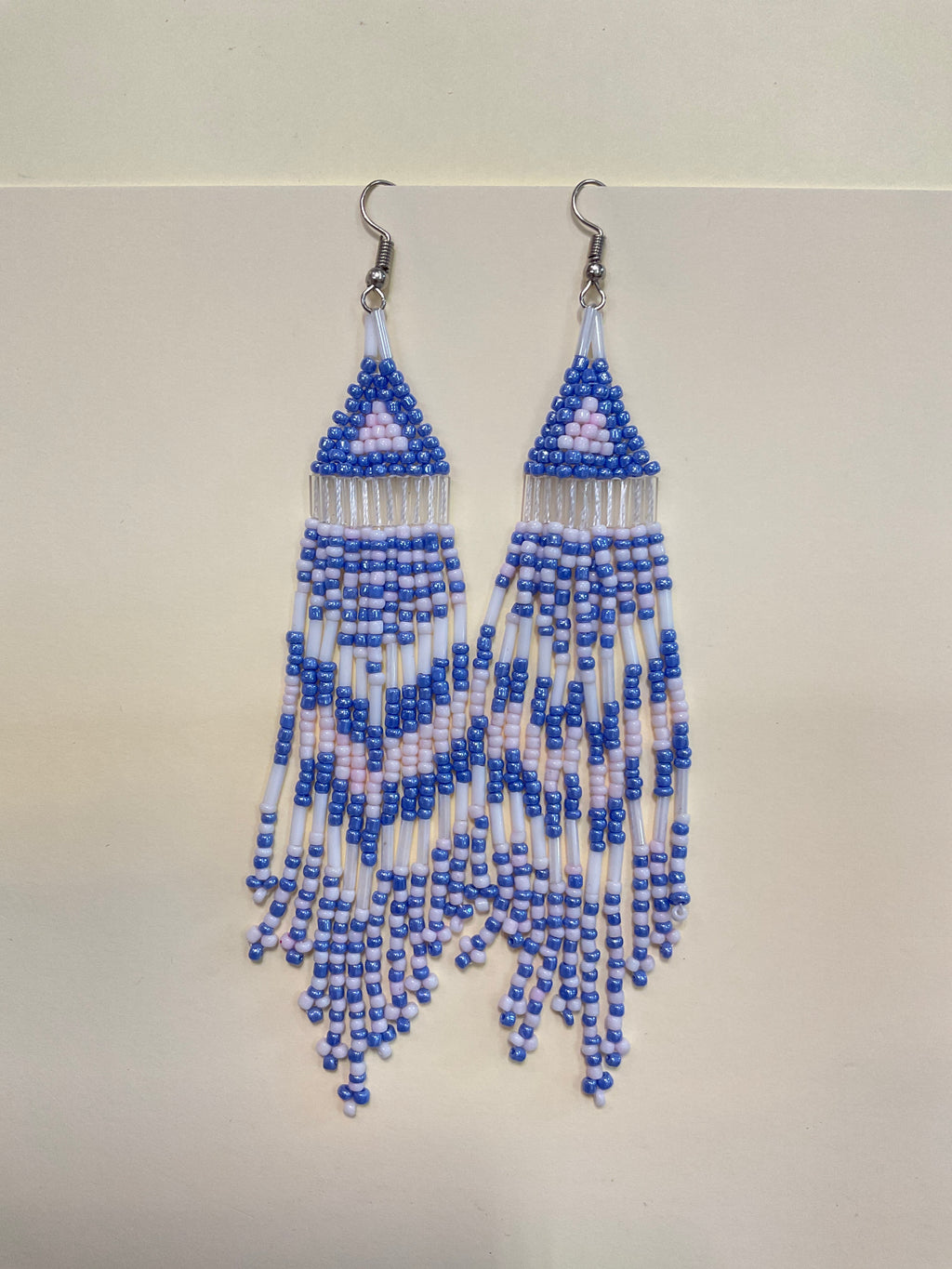 Beaded Fringe Earrings