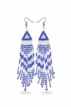 Beaded Fringe Earrings