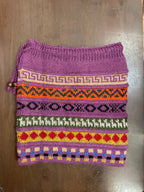 Gorro/bufanda de bebé alpaca híbrida