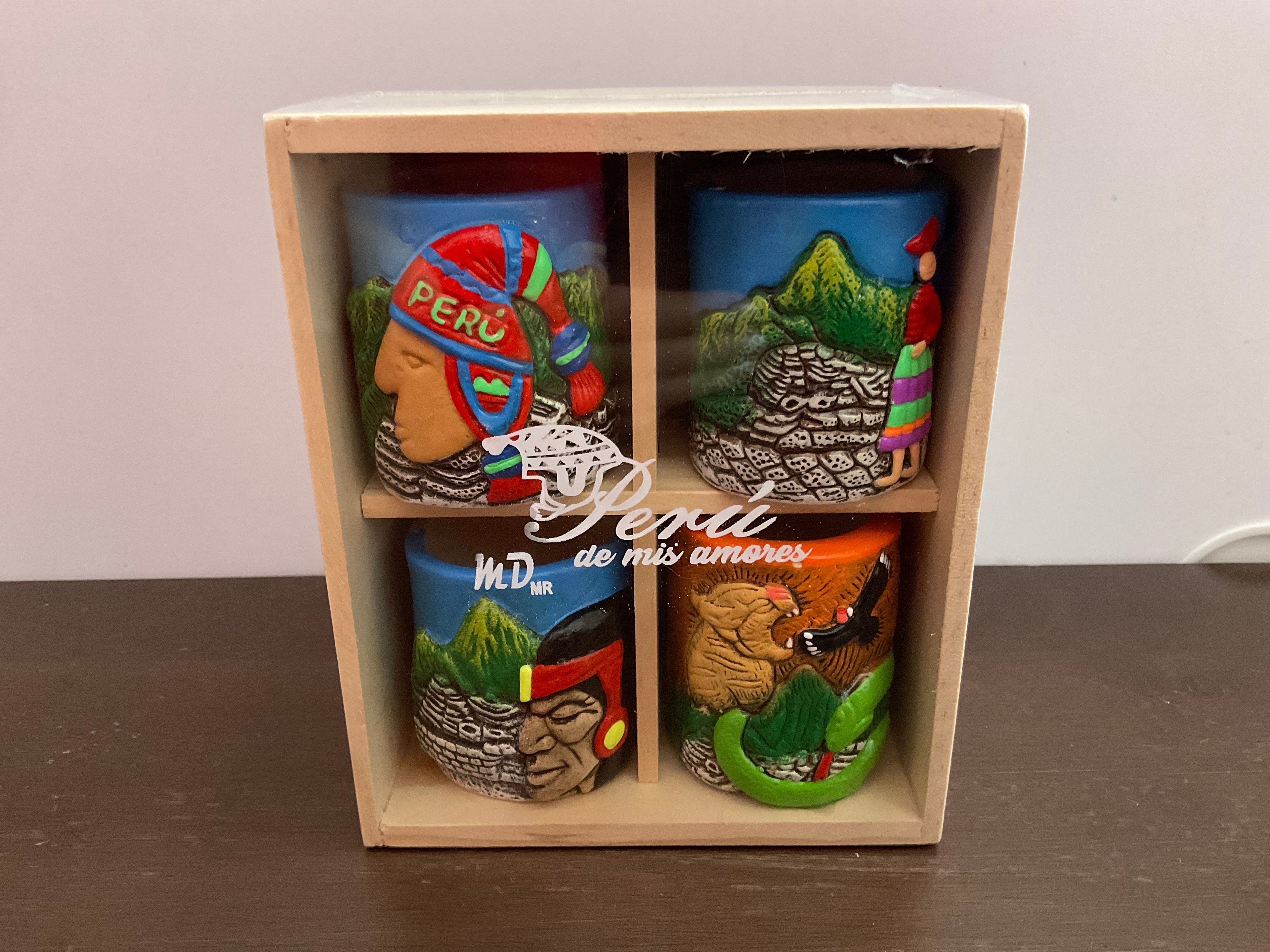 Perú Shot Glass Set of 4