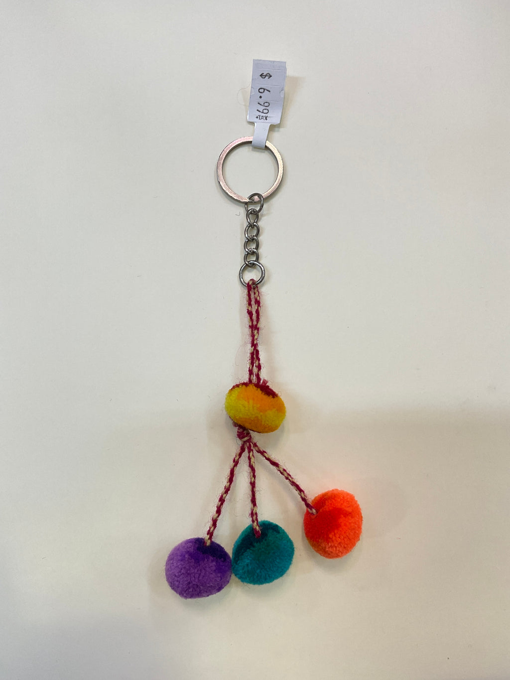 Pompom keychain