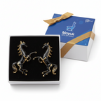 Caballo de vidrio soplado