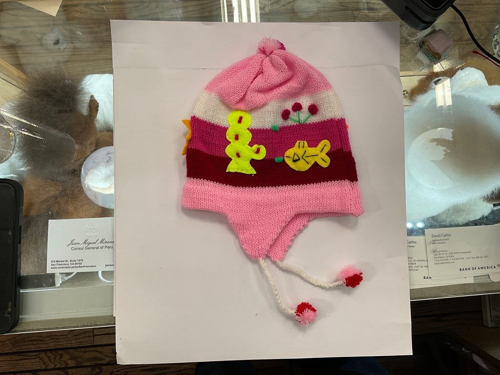 Gorro Chullo Peruano para Bebé – Gorro de Lana Colorido con Orejeras para Bebés