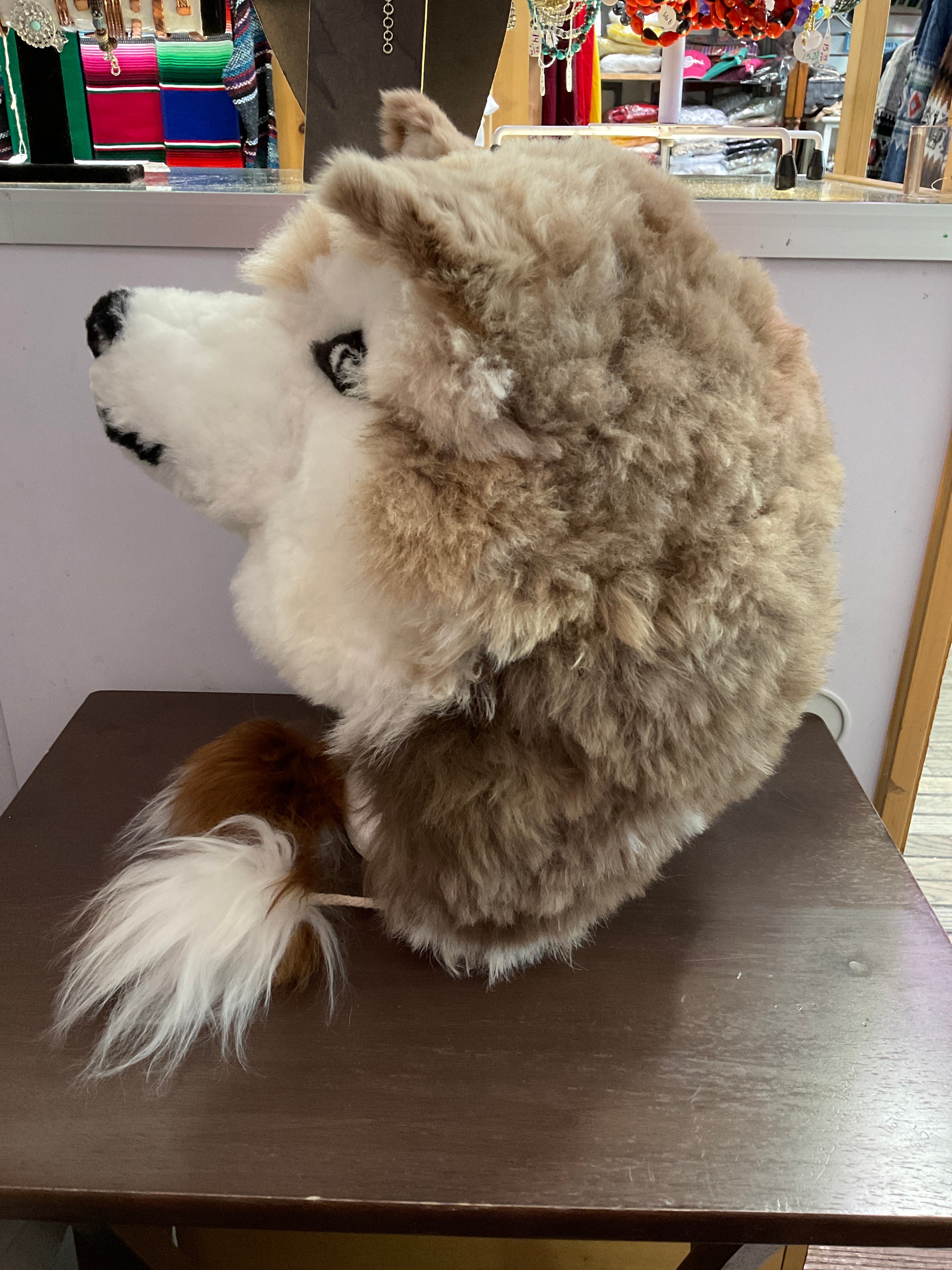 Alpaca Fibre Hat Animal Head