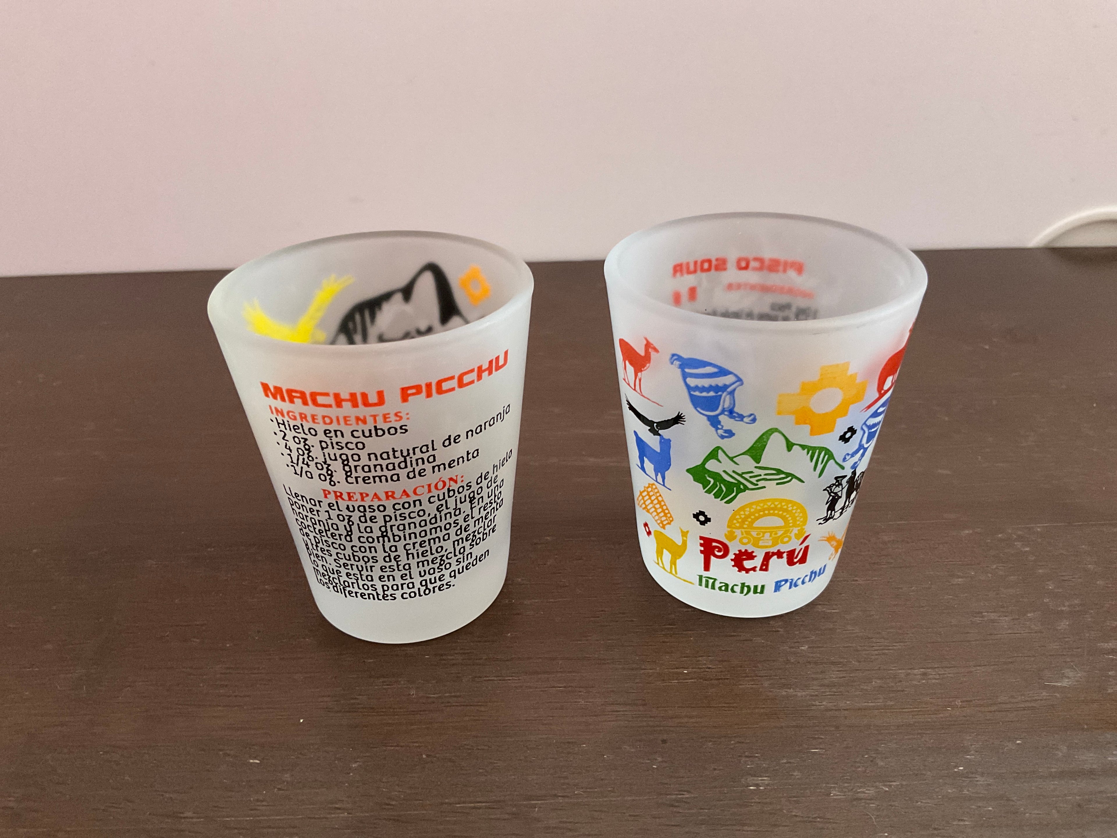 Perú Cylindrical Shot Glass